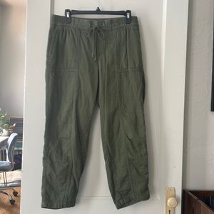 Army Green Ankle Trousers